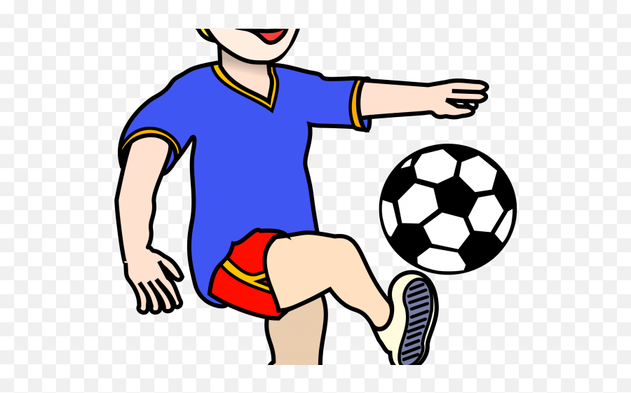 Freeuse Download Play Baseball Clipart - Clip Art Soccer Boy Playing Football Outline Emoji,Baseball Player Clipart