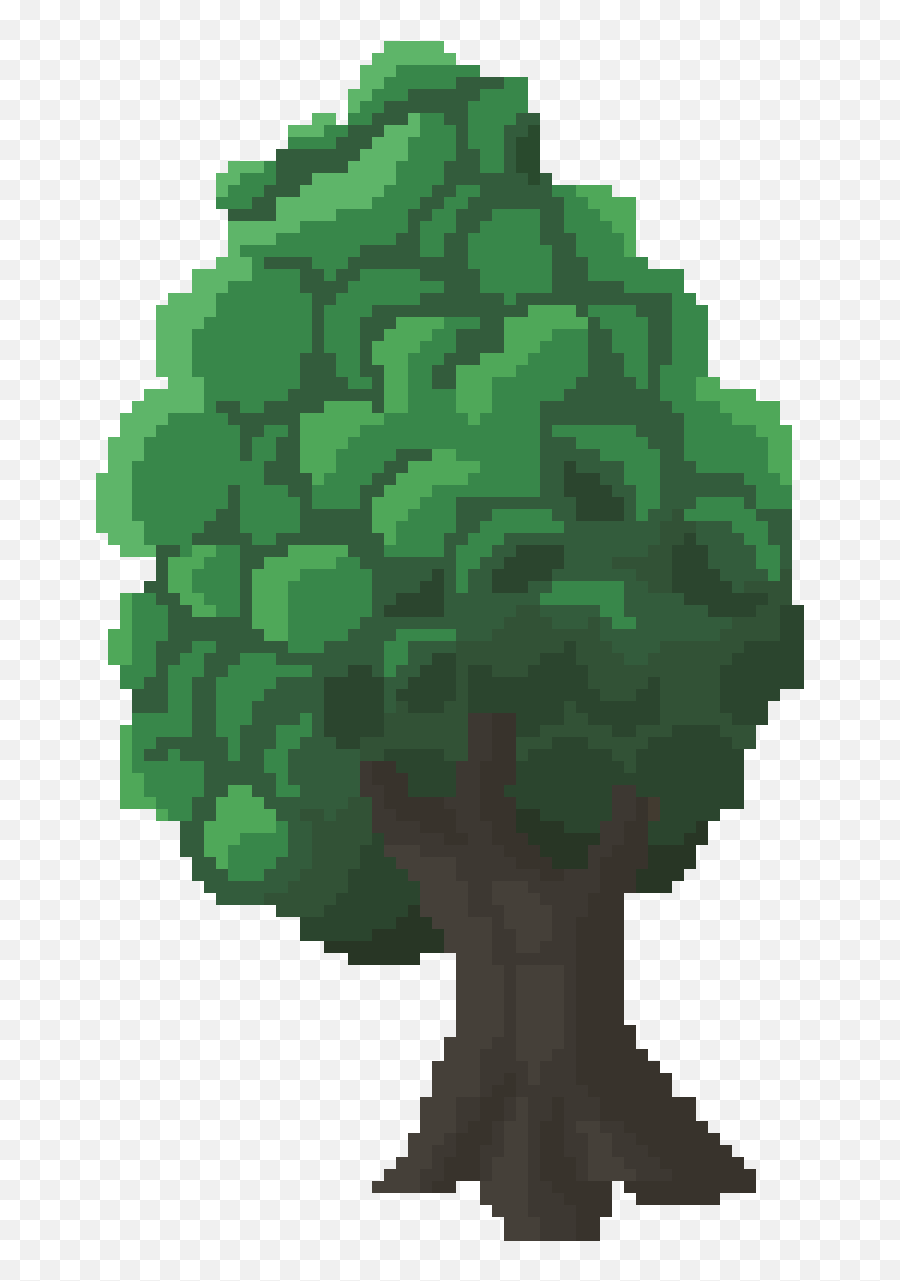 Pixel Tree Png - Art Emoji,Pixel Png