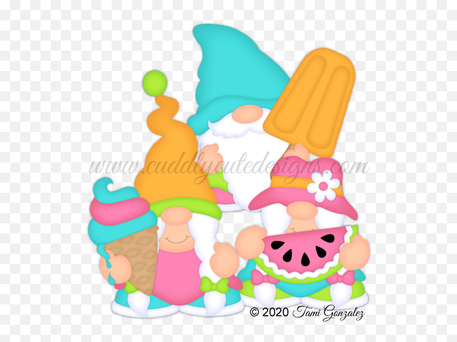 Summer - Summer Gnome Clipart Emoji,S'mores Clipart