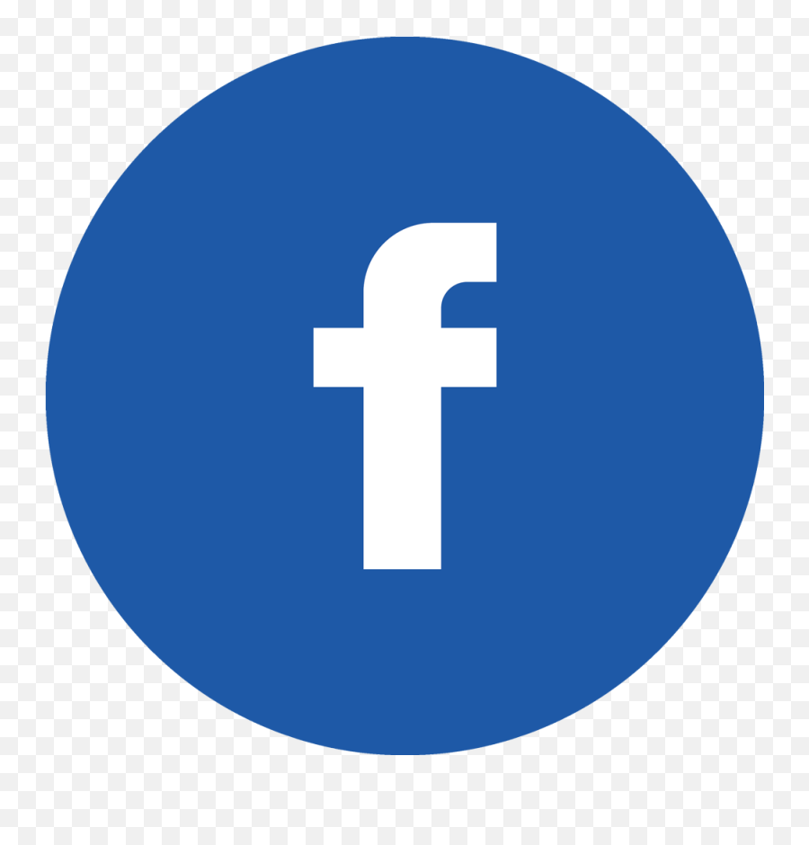 Fb Icon Circle Ltblue - Transparent Background Png Clipart Facebook Logo Emoji,Facebook Logo Size