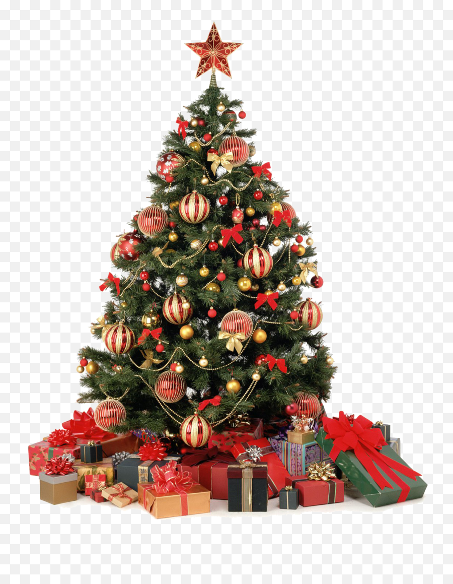 Christmas Home Clipart Hq Png Image - Christmas Tree And Present Png Emoji,Christmas Christian Clipart