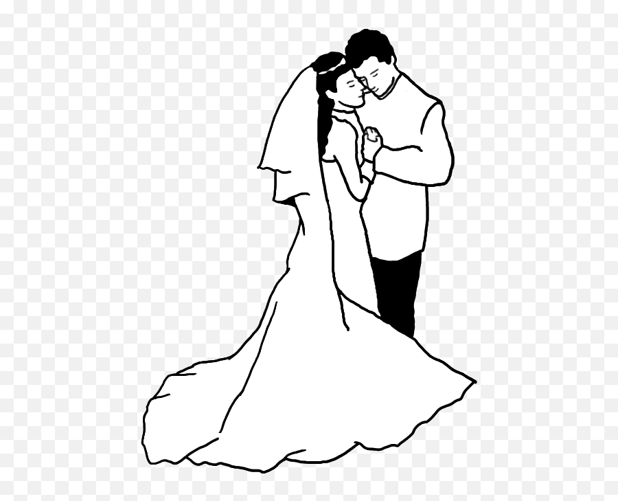 Wedding Clipart - Make Your Own Wedding Invitations Wedding Dress Emoji,Proposal Clipart
