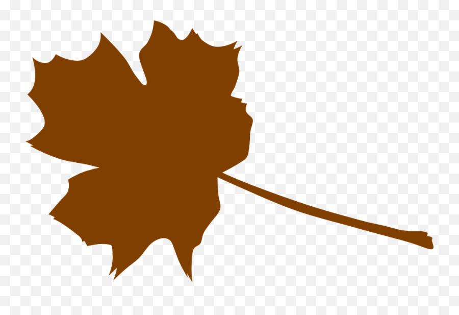 Download Leaves Clipart 7 Leaves - Brown Fall Leaf Clip Art Clipart Fall Leaves Brown Emoji,Fall Leaf Clipart