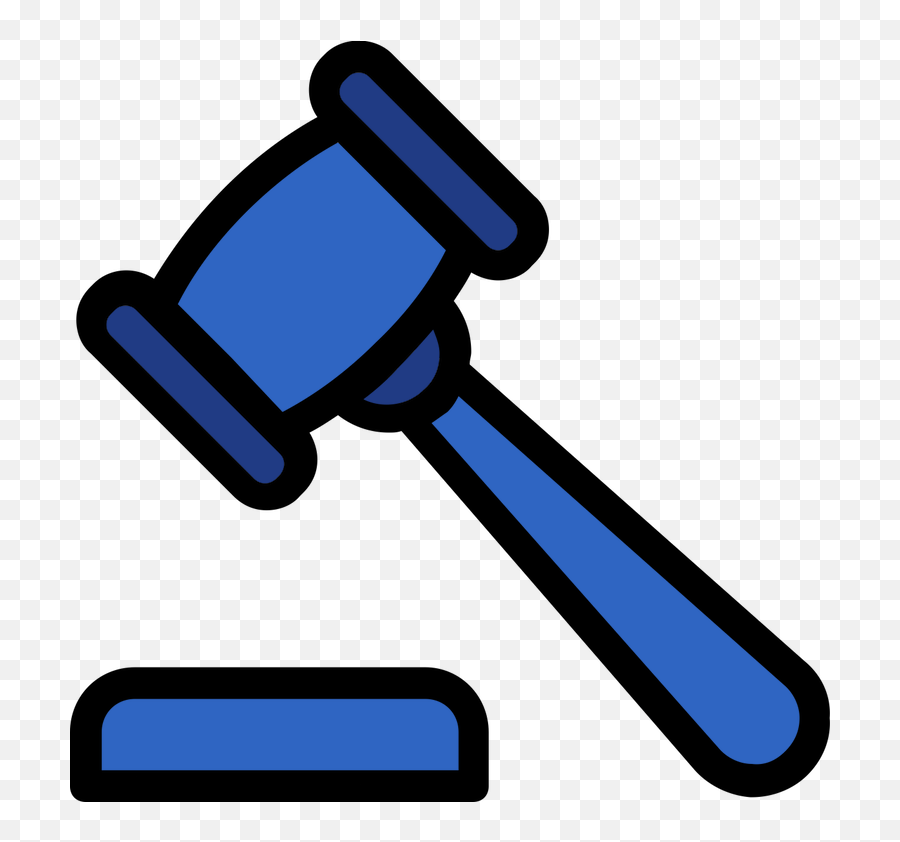 Gavel Transparent Cartoon - Judicial Branch Clipart Transparent Emoji,Gavel Clipart