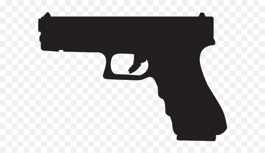 Glock 19 Silhouette - Glock Silhouette Emoji,Gun Silhouette Png