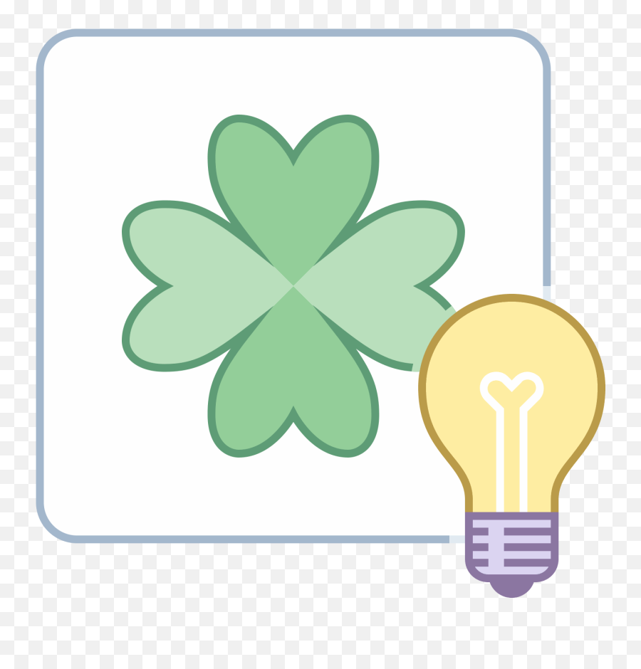 4 Leaf Clover Png Emoji,Opportunity Clipart