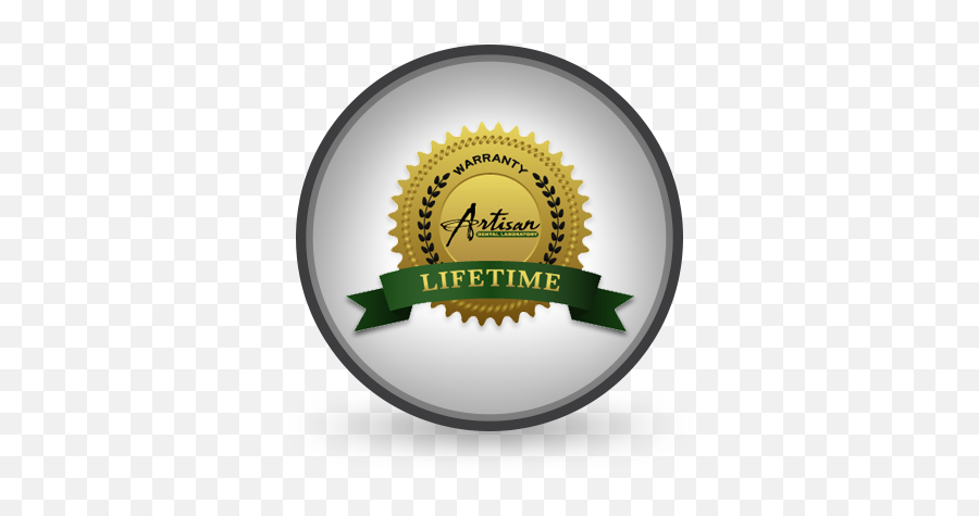 Lifetime Warranty U2013 Artisan Dental Laboratory Emoji,Lifetime Warranty Logo