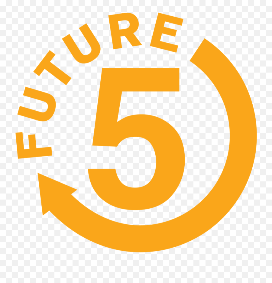 Future 5 - Connecting Students To Education And Careers In Emoji,Five Logo