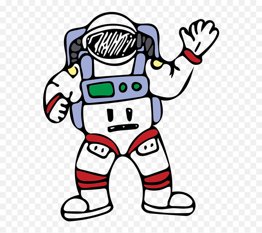 Download Go To Image - Astronaut Clip Art Png Image With No Emoji,Astronaut Helmet Clipart