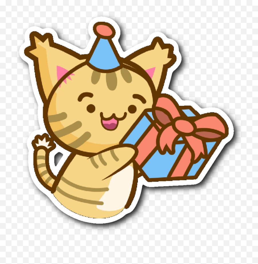 Download Cute Cat Stickers Series - Cute Sticker For Emoji,Cute Transparent Stickers