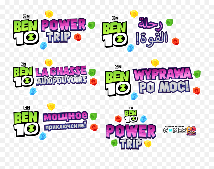 Pc Computer - Ben 10 Power Trip Title Screen U0026 Cartoon Emoji,Cartoon Network New Episode Logo