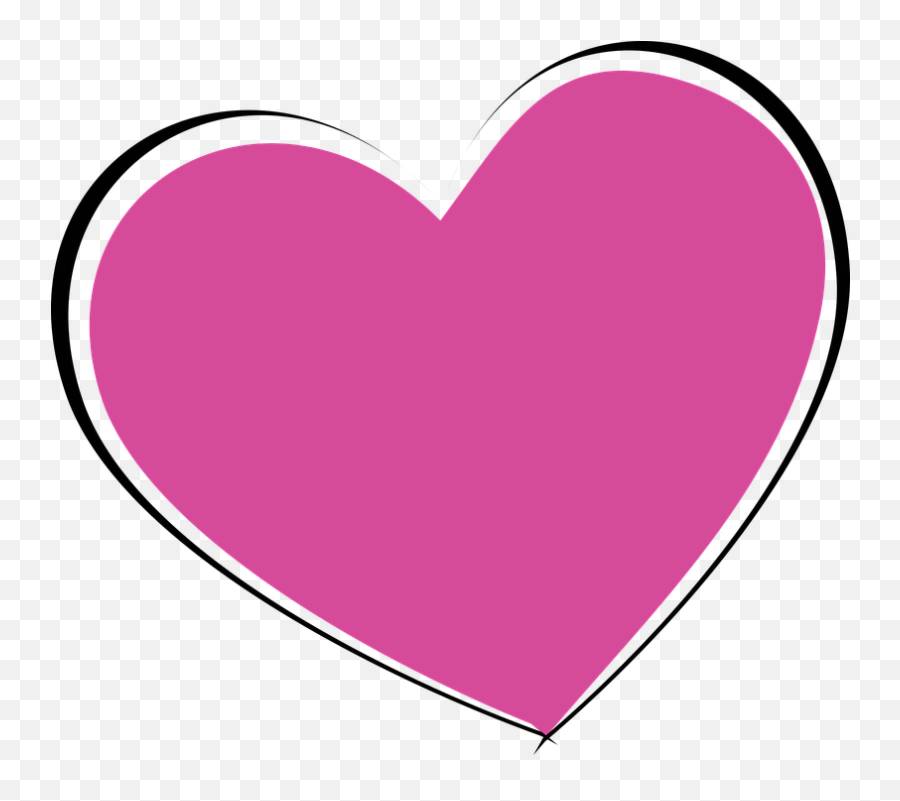 Heart Png - Love Shape Emoji,Pink Heart Png
