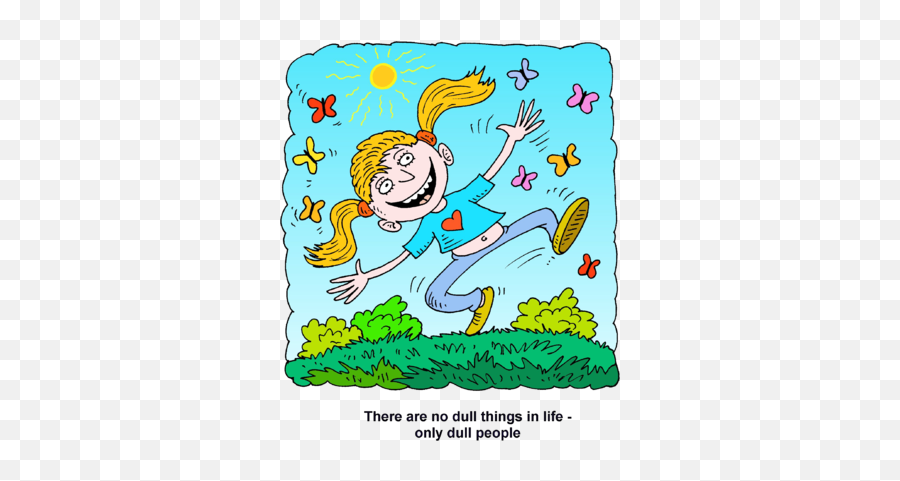Happy Girl Jumping For Joy - Fictional Character Emoji,Joy Clipart