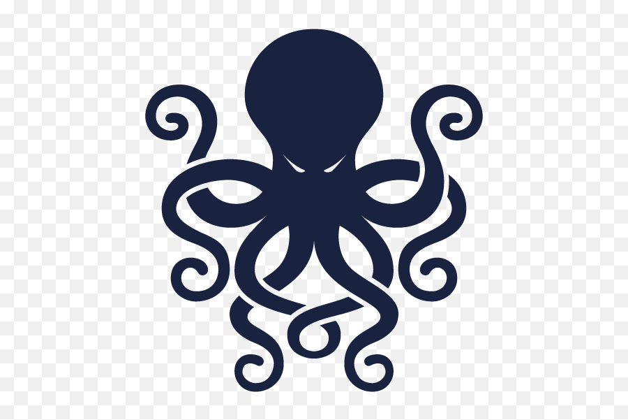 Octopus Clipart Png - Octopus Hd Logo Png Emoji,Octopus Clipart