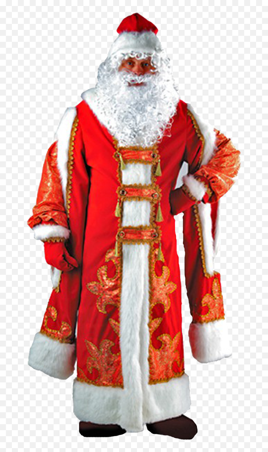 Santa Claus Png Image - Santa Claus Emoji,Santa Beard Png
