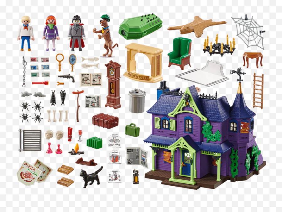 Scooby - Doo Adventure In Mystery Mansion U2013 Hobby Express Inc Scooby Doo Mystery Mansion Playset Emoji,Scooby Doo Transparent