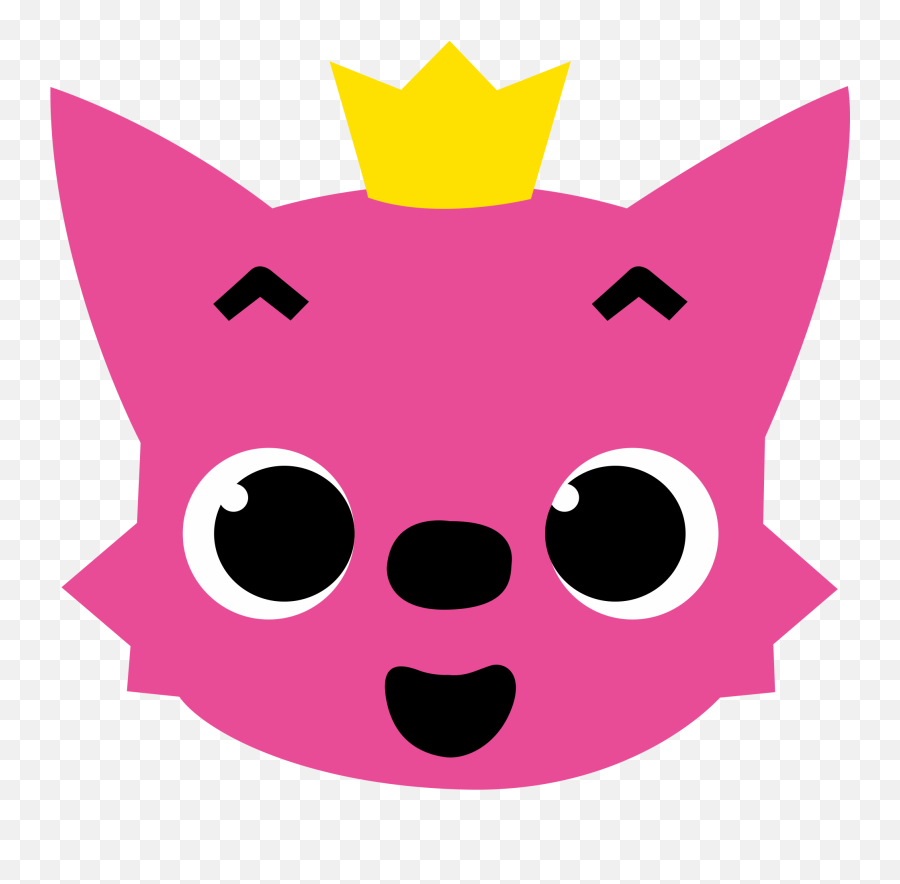 Pinkfong Baby Shark Png Transparent - Baby Shark Pinkfong Face Emoji,Baby Shark Clipart