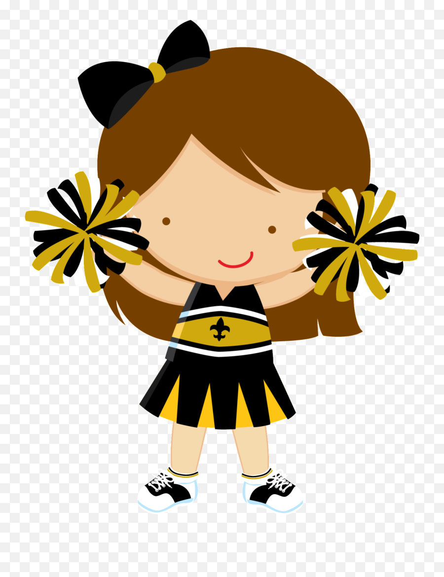 Kit De - Lider De Torcida Png Emoji,Cheerleader Clipart
