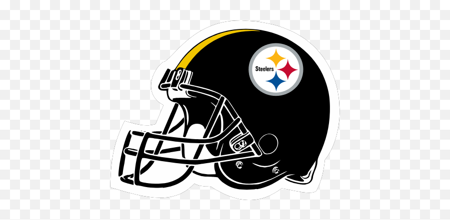 Gtsport - Nfl Transparent Helmet Logos Emoji,Pittsburg Steelers Logo