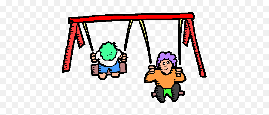 Free Children Playing Clipart Pictures - Clipartix Children Clip Art Swings Gif Emoji,Children Clipart