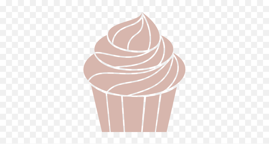 Cupcake Pastry Chef Bakery Rose Gold - Cupcake Rose Gold Png Emoji,Rose Gold Png