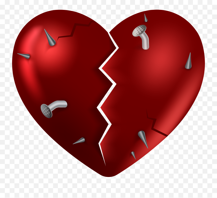 Download Hd Broken Heart Clipart Emoji,Broken Heart Clipart