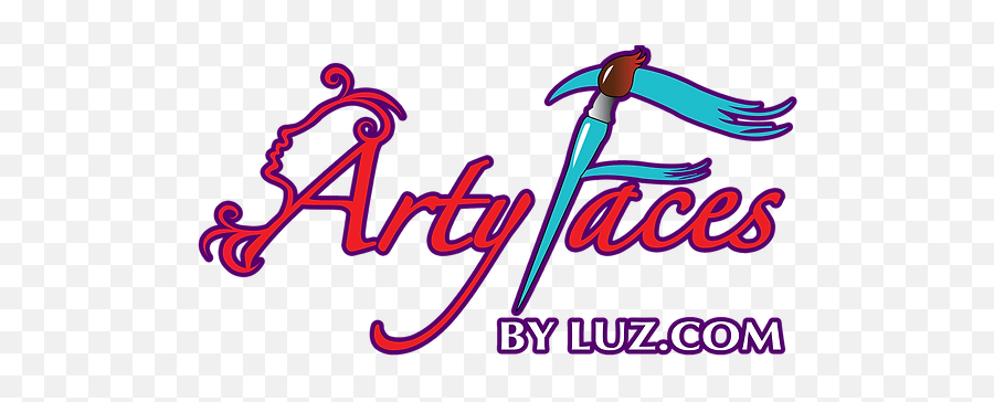Face Painting In Tampa Fl Arty Faces By Luz Emoji,Face Painting Logo