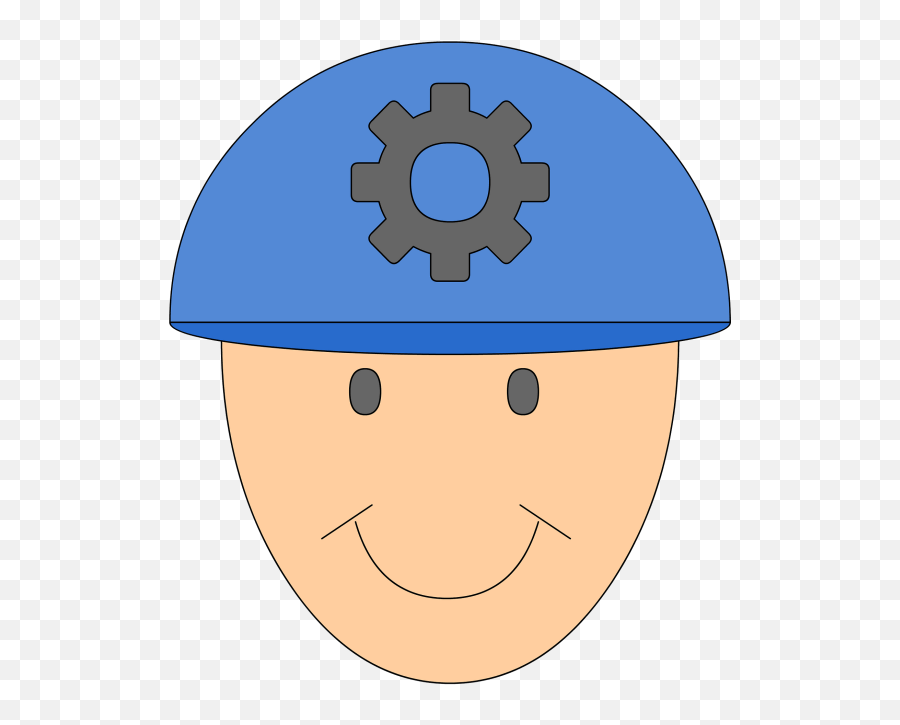 Engineer Face Clipart - Mechanical Engineering Emoji,Engineer Clipart