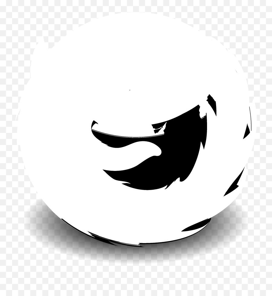 Mozilla Firefox Logo Png Transparent - Firefox White Png Emoji,Firefox Logo