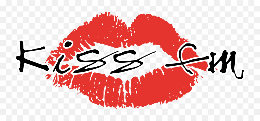 Kiss Fm Logo - Kiss Fm Emoji,Kiss Logo