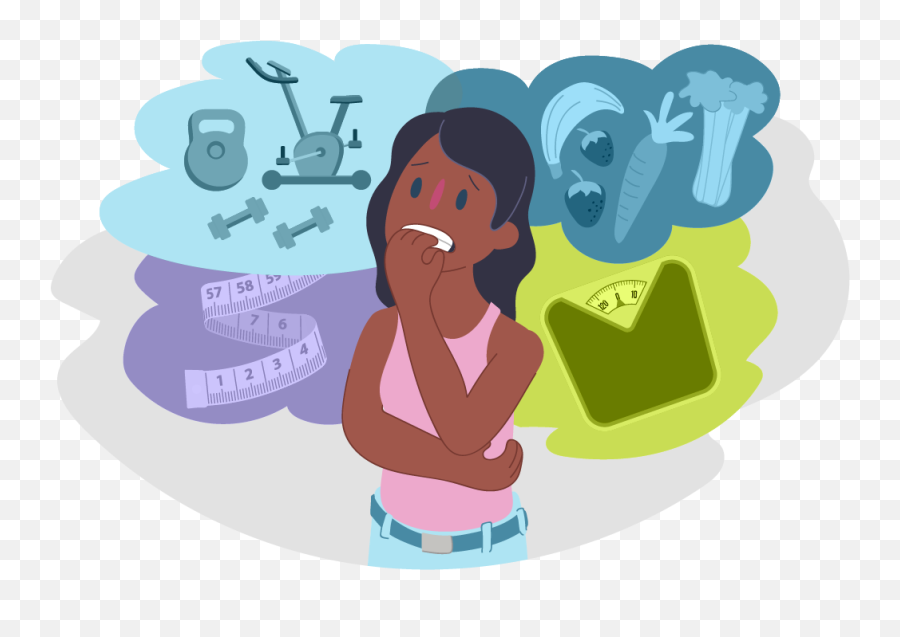 Eating Disorders Transparent Cartoon - Eating Disorders Emoji,Eat Clipart