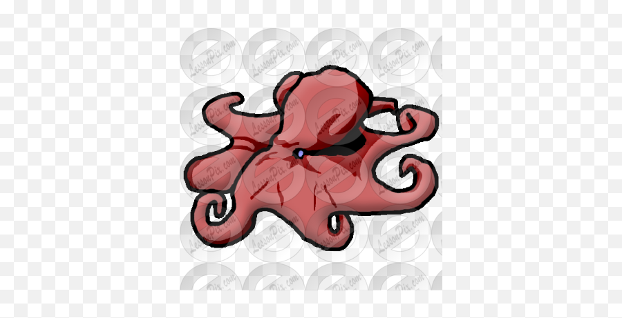 Octopus Picture For Classroom Therapy - Common Octopus Emoji,Octopus Clipart