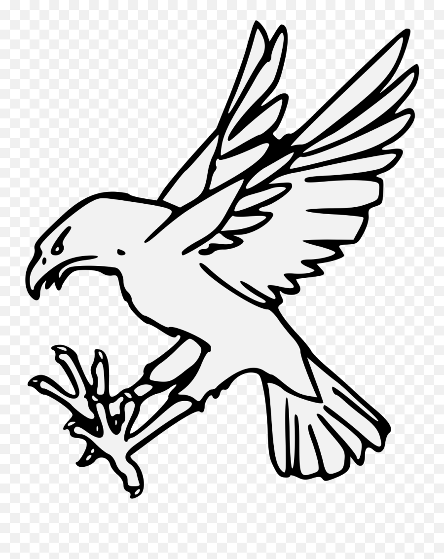 Pdf - Birds Of Heraldry Striking Emoji,Falcon Clipart