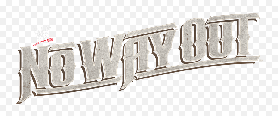 Hd Wwe No Way Out Logo Transparent Png - Solid Emoji,In And Out Logo