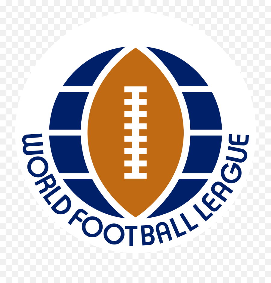 World Football League Logo And - World Football League Emoji,League Logo