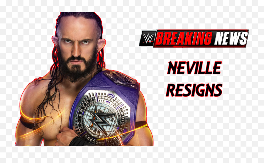 Neville Resigns With Wwe - Pac Aew Emoji,Breaking News Png