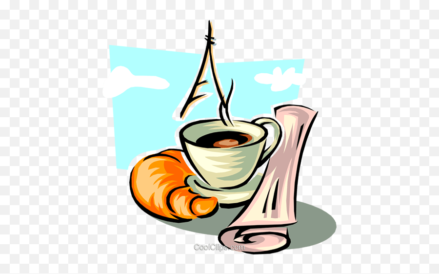 Download Coffee In Paris Royalty Free Vector Clip Art - Paris Coffee Clip Art Emoji,Paris Clipart