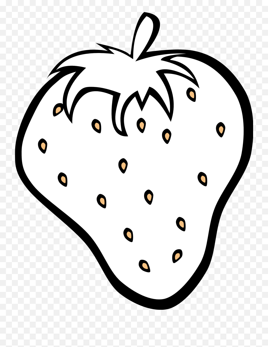 Fruit Clipart Black And White - Black And White Clip Art Fruit Emoji,Fruit Clipart