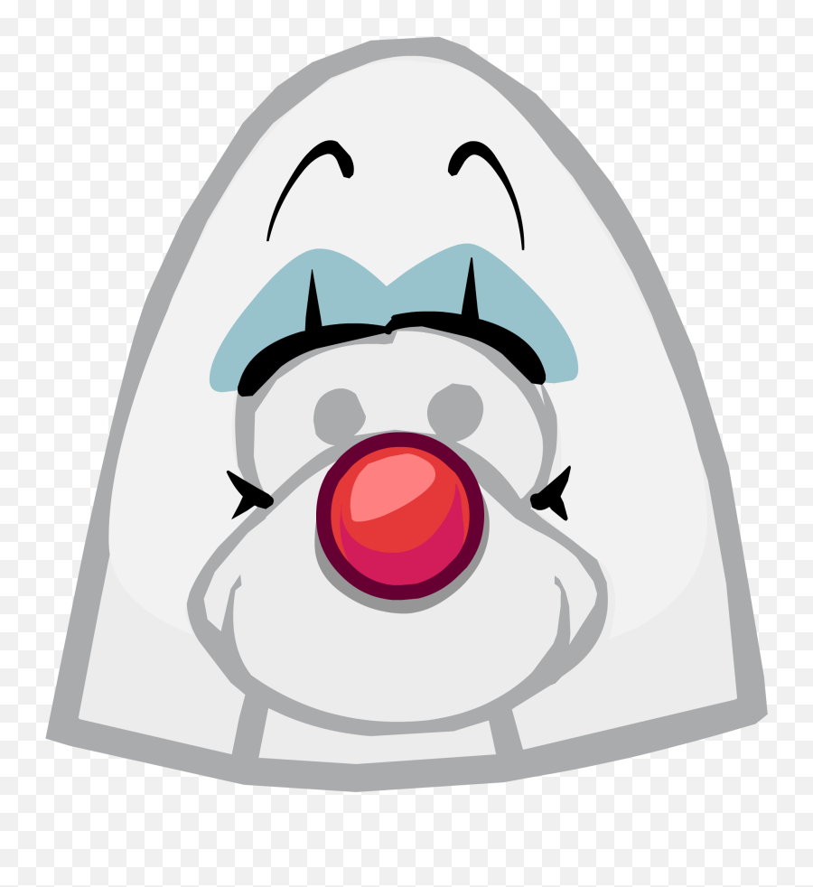 Clown Face Paint Png - Club Penguin Face Paint Emoji,Clown Wig Png
