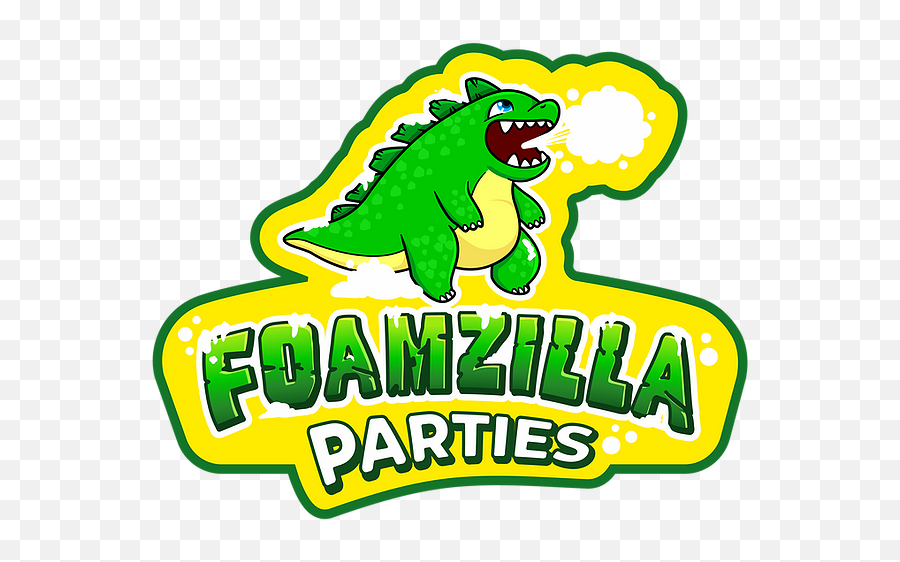 Foamzilla Foam Parties - Language Emoji,Parties Logo
