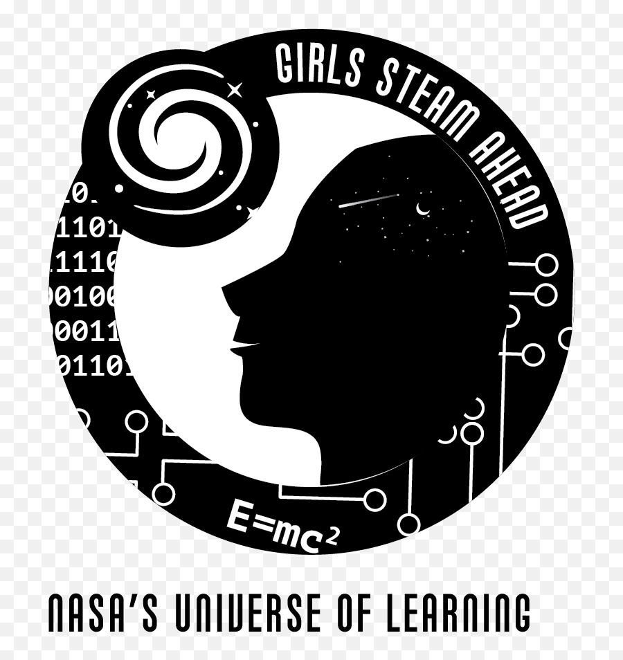 Girls Steam Ahead With Nasa U2014 Universe Of Learning - Hair Design Emoji,Nasa Logo Transparent