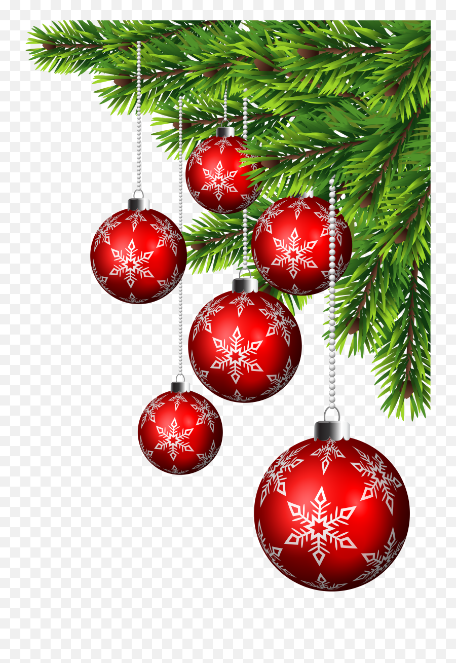 Library Of Christmas Tree Ornament Picture Library Stock Png - Corner Christmas Decorations Png Emoji,Christmas Ornament Clipart