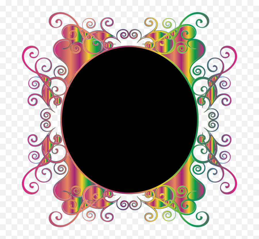Pinkpicture Frameflower - Circle Frames Background Clipart Flower Circle Background Png Emoji,Flower Circle Png