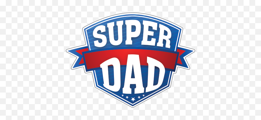 Super Dad Typography - Sticker Super Dad Png Emoji,Super Dad Logo