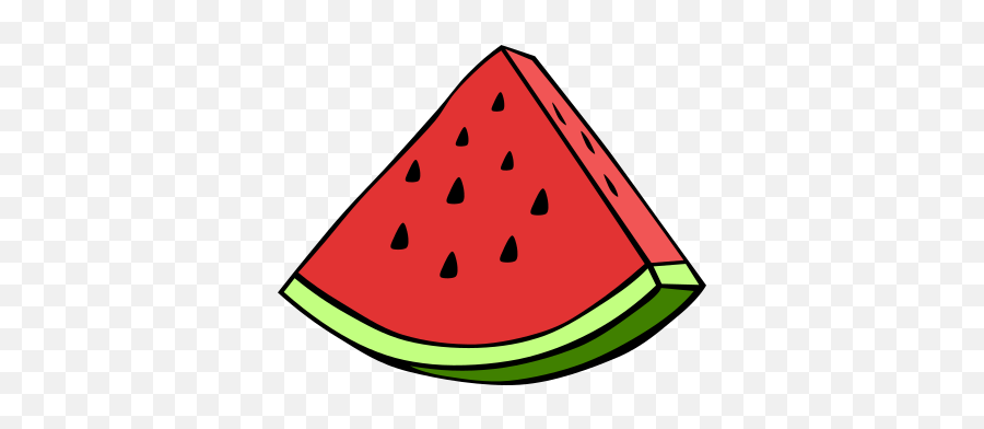 Coolest Watermelon Slice Clipart Watermelon Wedge Food - Slice Of Watermelon Clipart Emoji,Watermelons Clipart