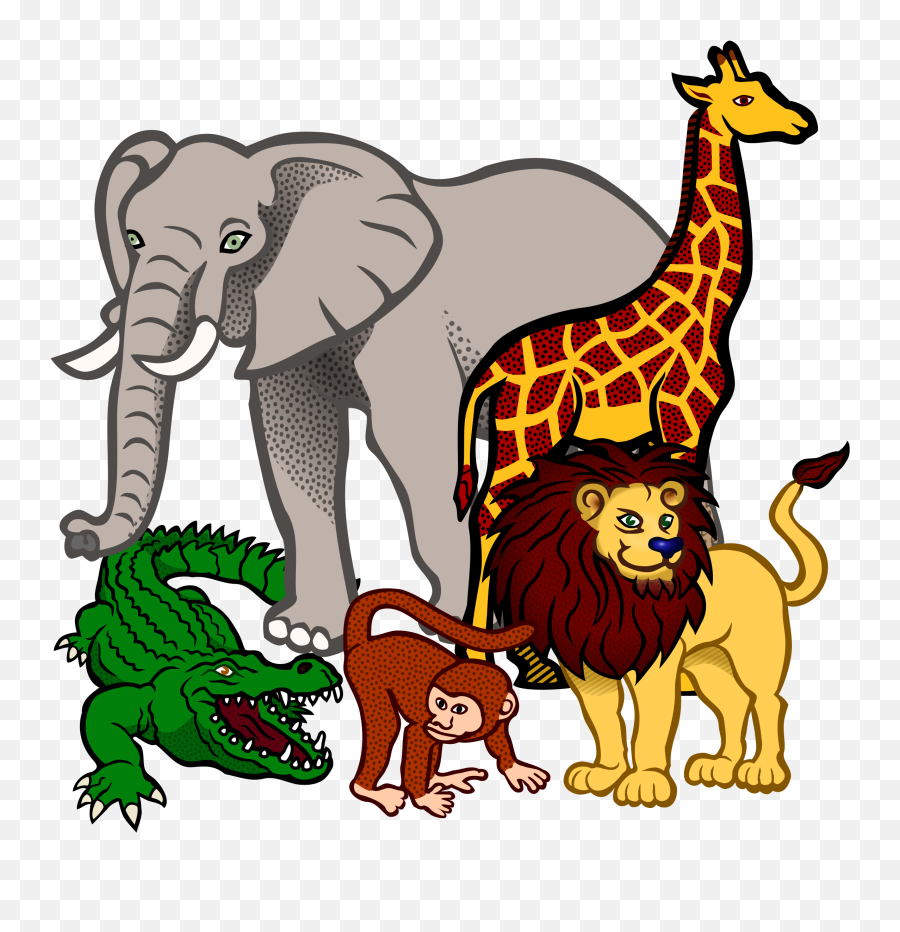 Africa Animals Png Images Transparent - Animals Clipart Emoji,Animals Png