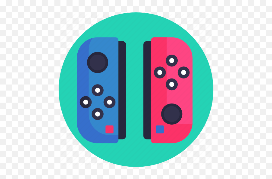 Nintendo Switch Game Gaming Video Nintendo Player Icon - Download On Iconfinder Dot Emoji,Nintendo Switch Png