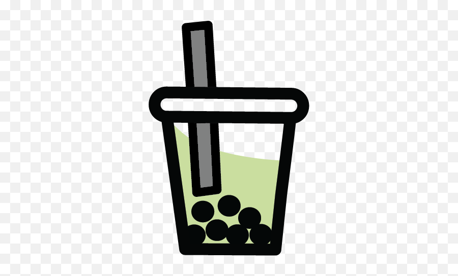 Jasmine Green Tea - Bubble Tea Clipart Full Size Clipart Bubble Tea Icon Transparent Background Emoji,Tea Clipart