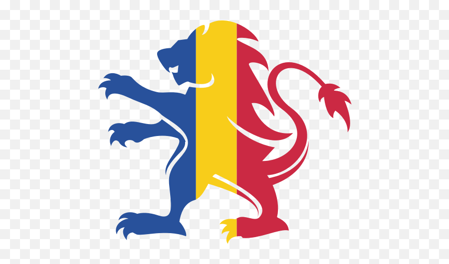 Romanian Flag Heraldic Lion Romanian Flag Flag Romanian Emoji,Puerto Rico Flag Clipart