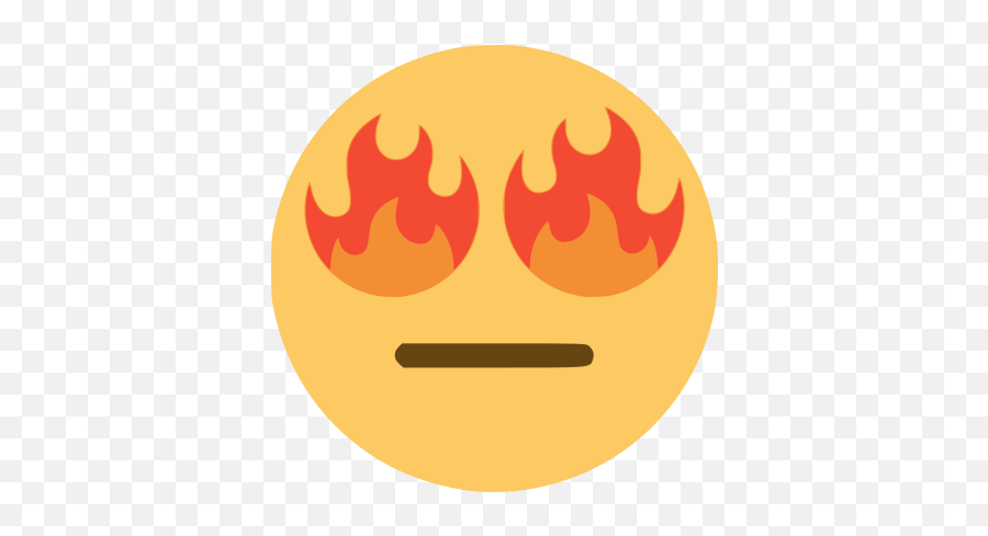 Triggered - Discord Fire Eyes Emoji,Fire Emoji Png